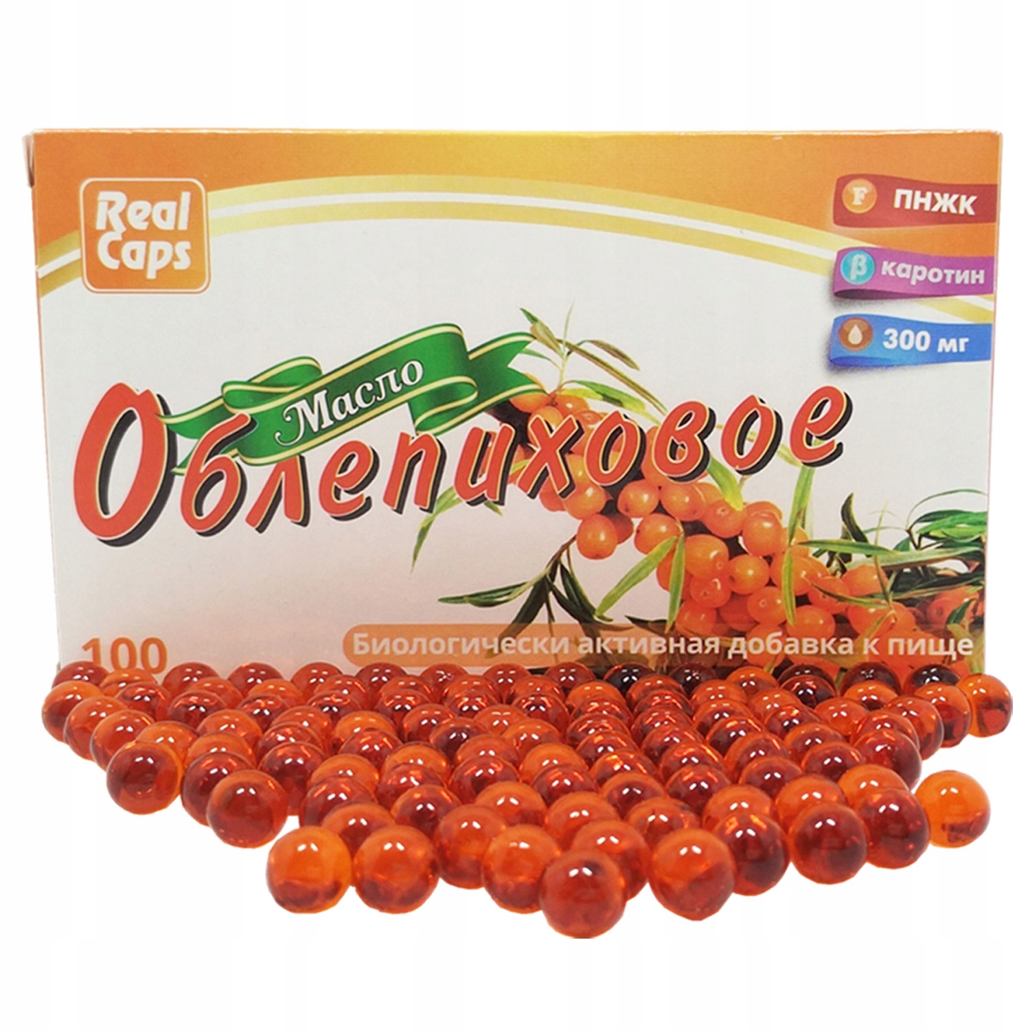 

Olej rokitnikowy z rokitnika syberyjskiego 100 kap