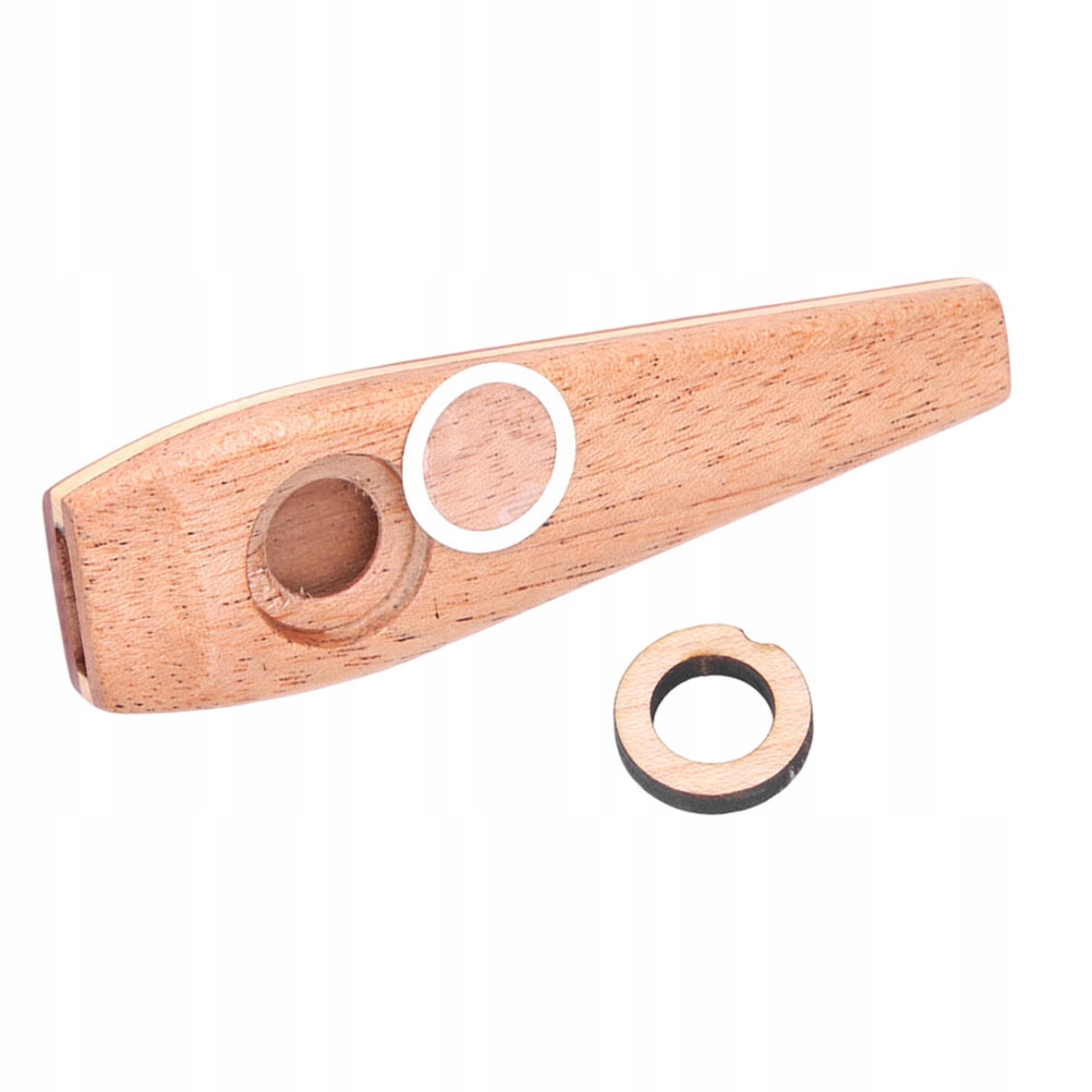 INSTRUMENTY MUZYCZNE KAZOO Z LITEGO DREWNA Marka bez marki