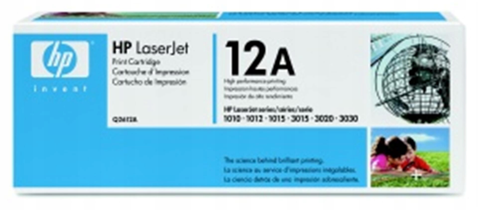 Hp inteligentná tlačová kazeta čierna, Q2612A