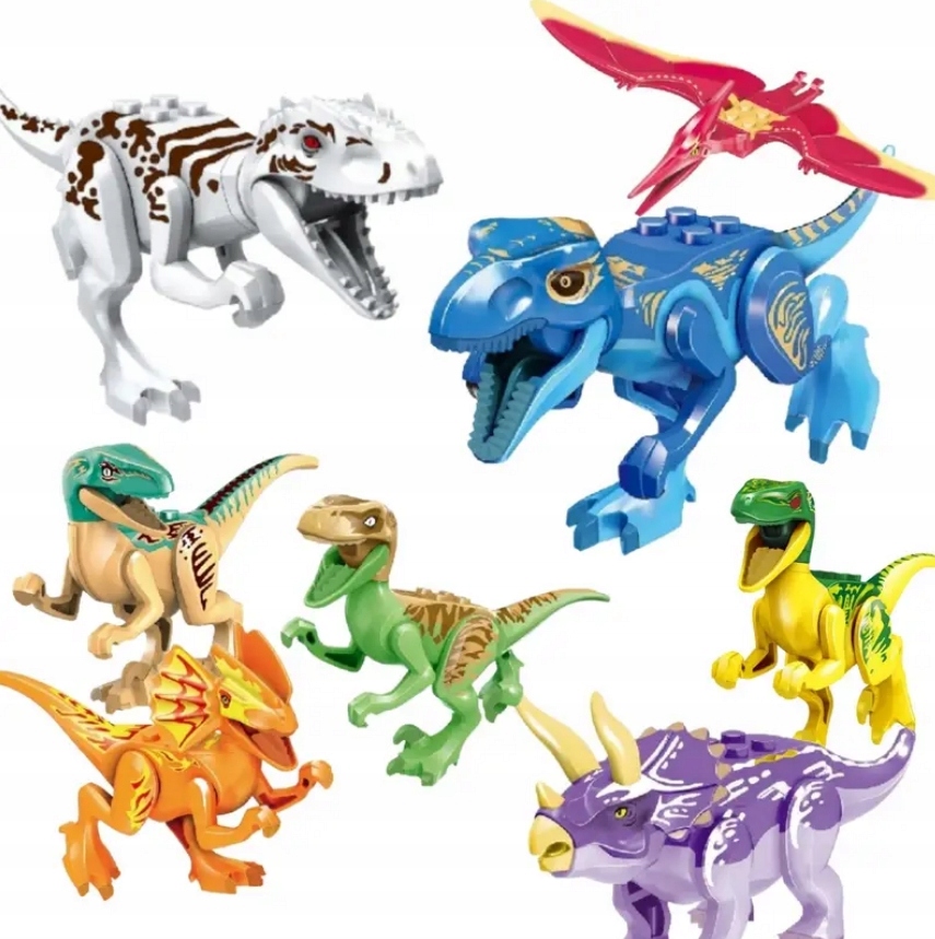 Park Klocki World Dinozaury 8SZT dinozaur składane
