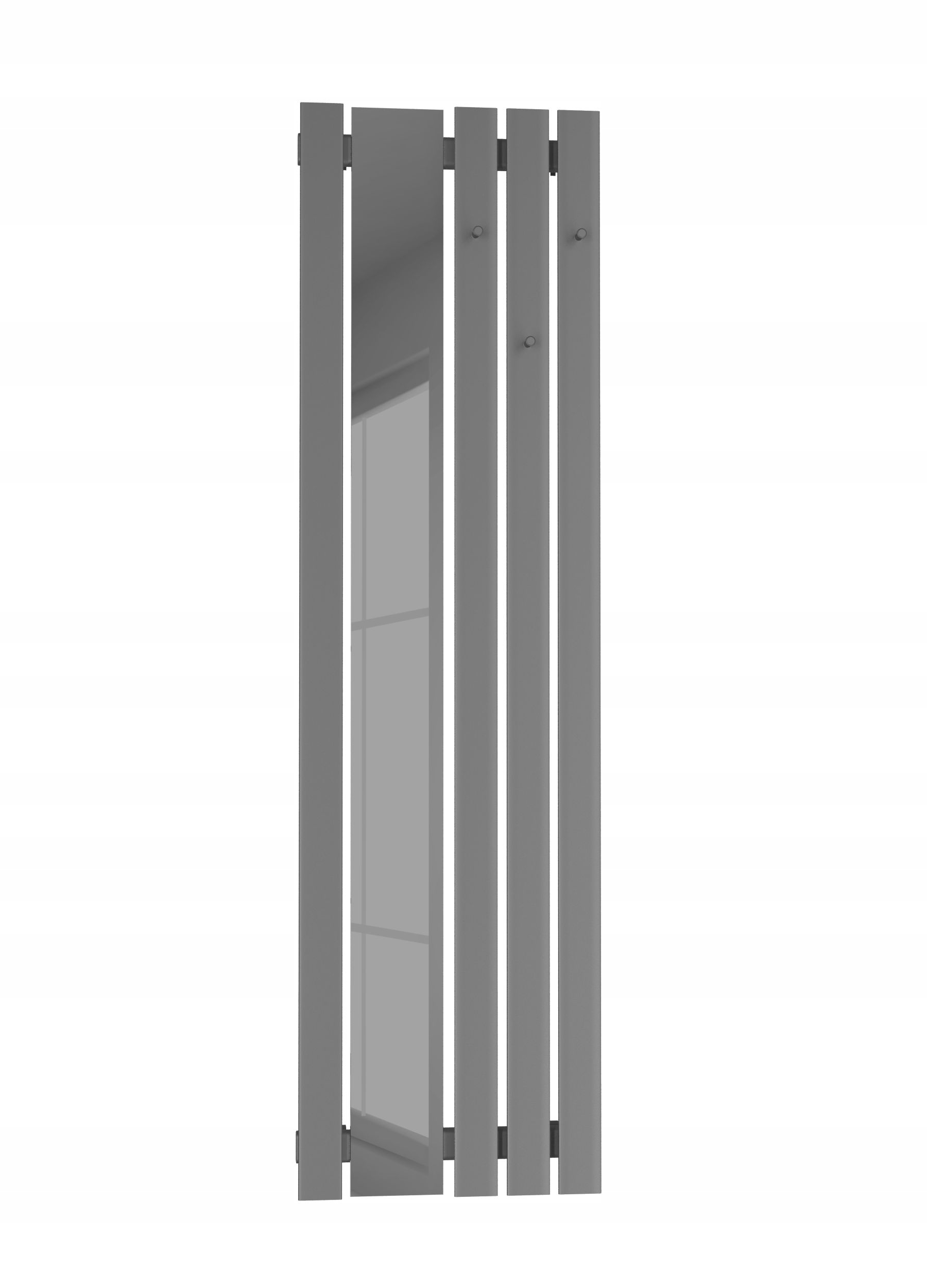 Dekoratívny panelový radiátor Bello Mirror Hook 180/52 Antracit