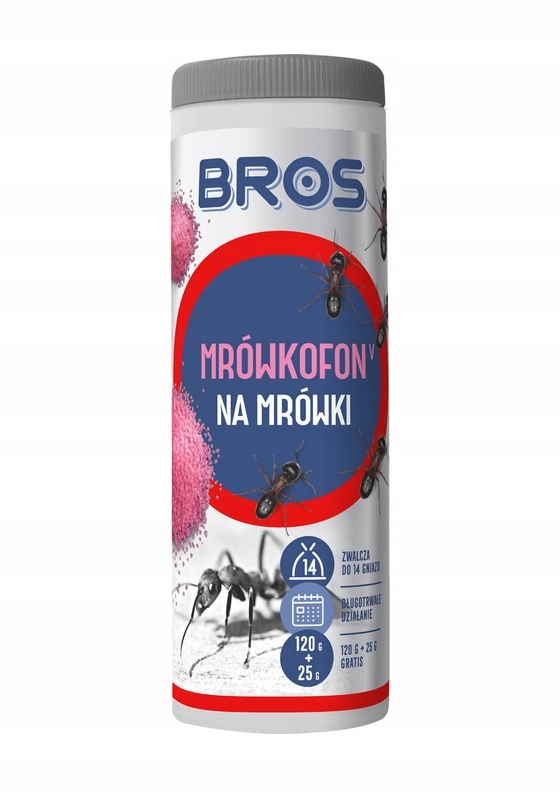 

Bros granulat środek na mrówki Mrówkofon 145g