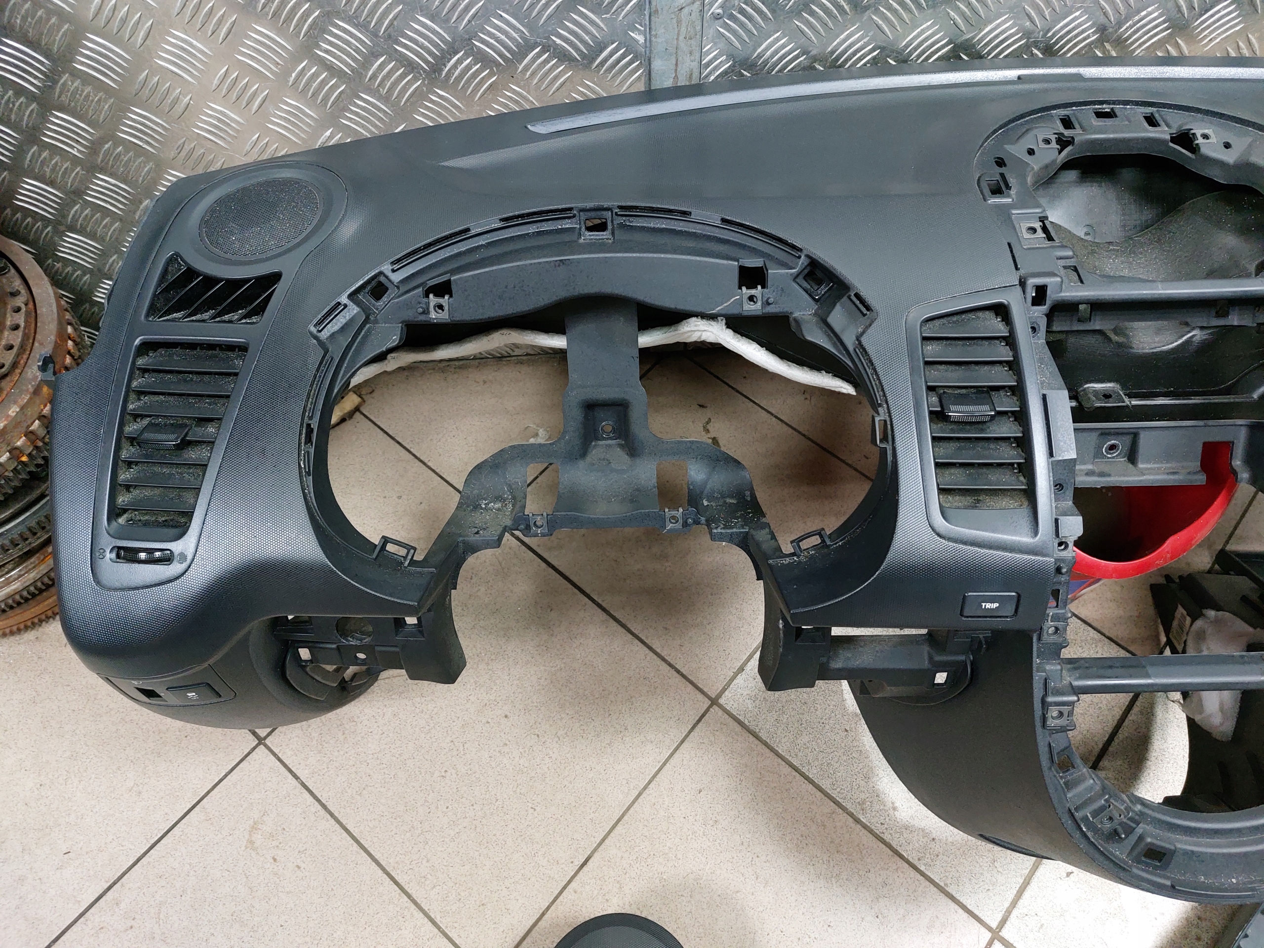 dashboard console airbag Kia Soul and 08-14