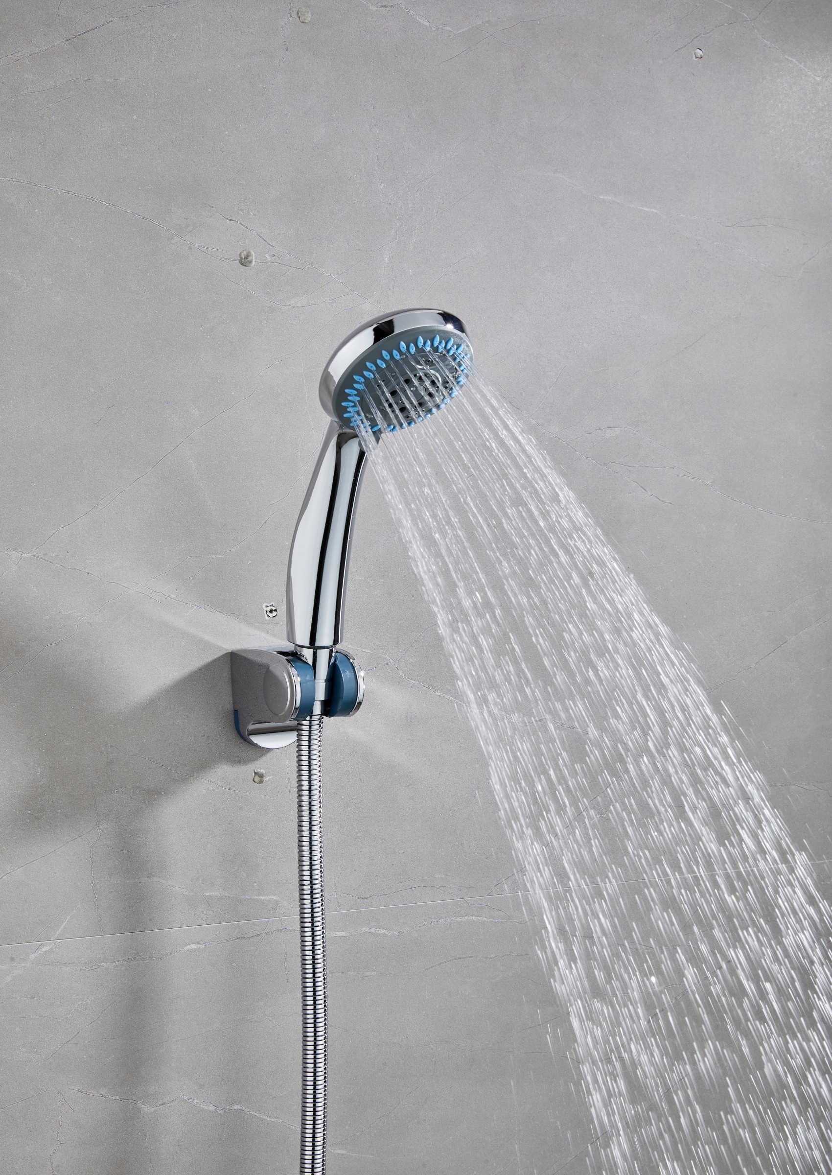 Słuchawka prysznicowa 5 funkcyjna chromowana Linia Premium