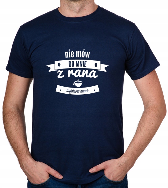 

koszulka Najpierw Kawa prezent