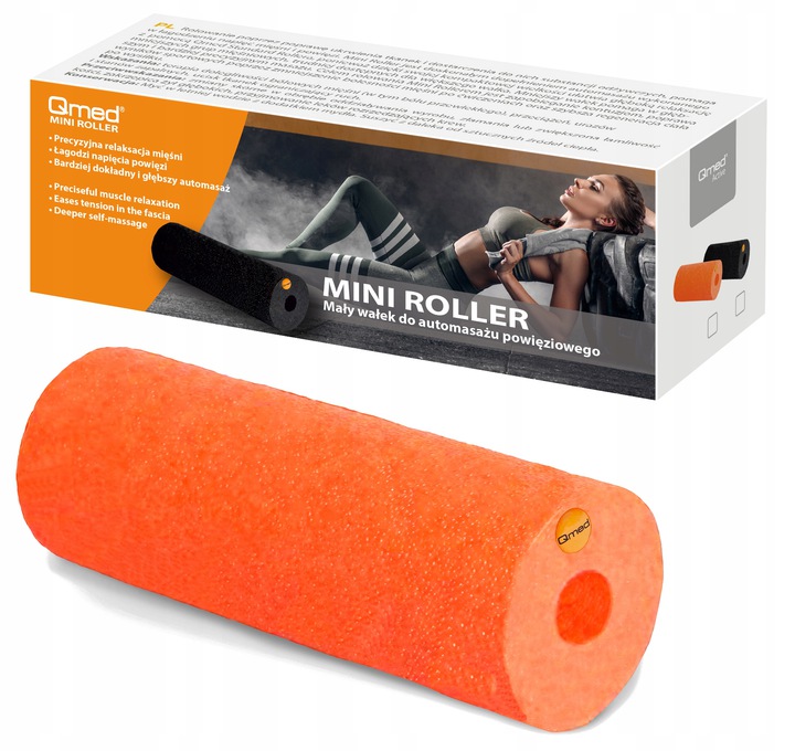 Wałek do rolowania mini Roler ćwiczeń masażu 15cm