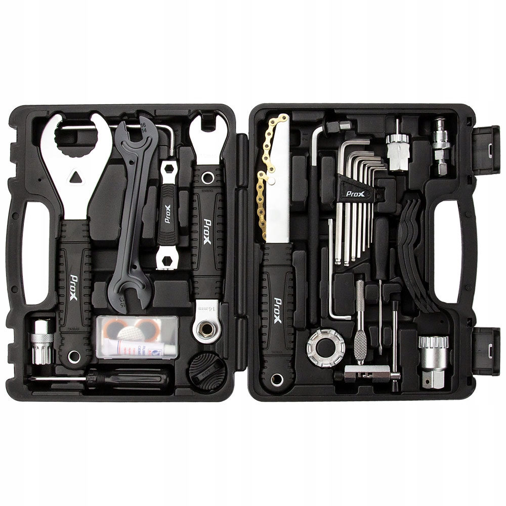 ProX Zestaw kluczy rowerowych + walizka