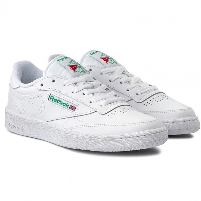 Reebok Club C 85 Pánské Kožené Sportovní Boty 42 3A8G4* Eu 42 3_8 Pozadí