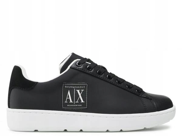 Pánské boty Armani Exchange XUX084-XV557-O002 Ax Sneaker černé 45