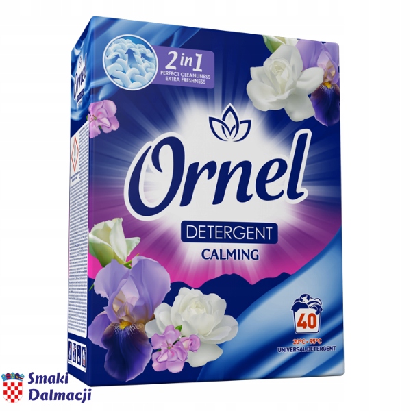 Levně Prací prášek Calming kart. 4kg Ornel