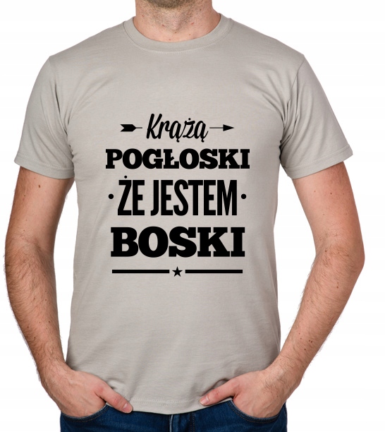 

koszulka Krążą Pogłoski Że Jestem Boski prezent