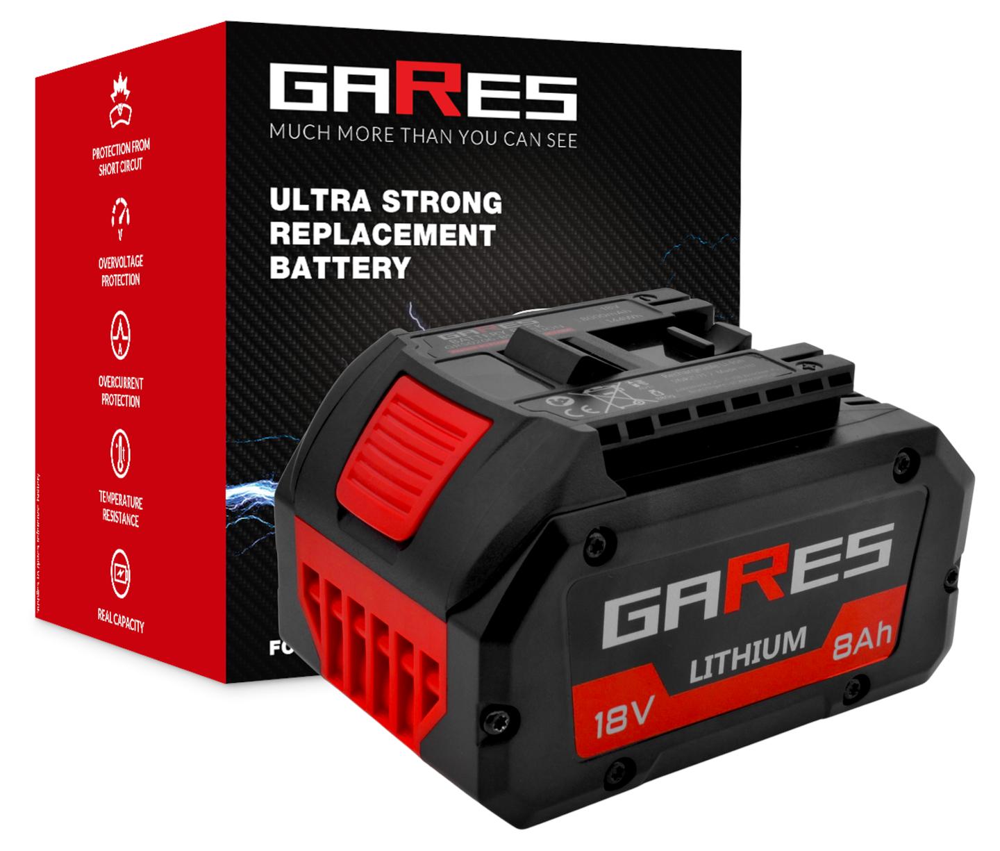 Bateria Akumulator Gares do Bosch ProCORE Gbl Gsr 18V 8Ah