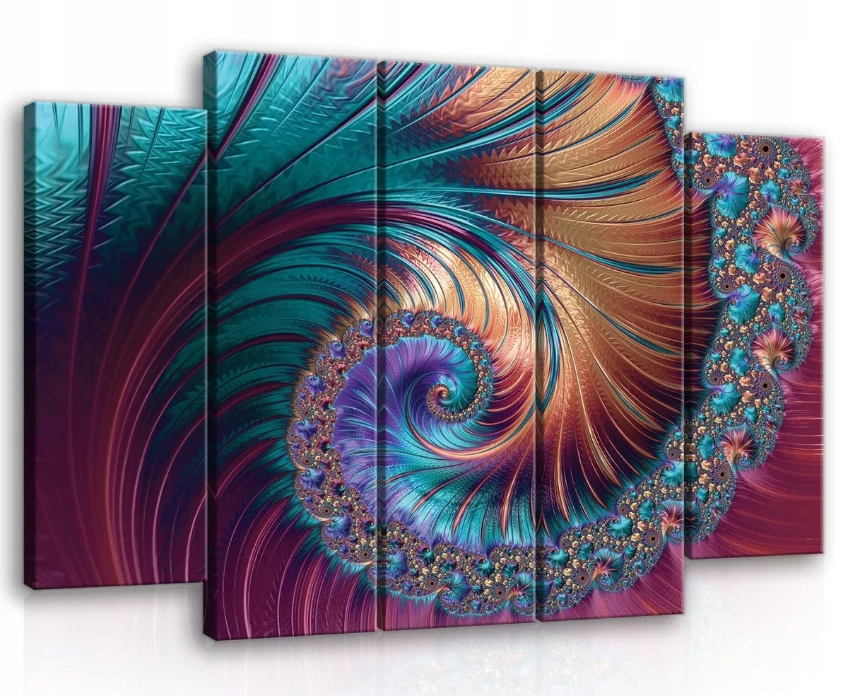 Obraz Na Plátně Canvas 150x100 Spirála Abstrakce