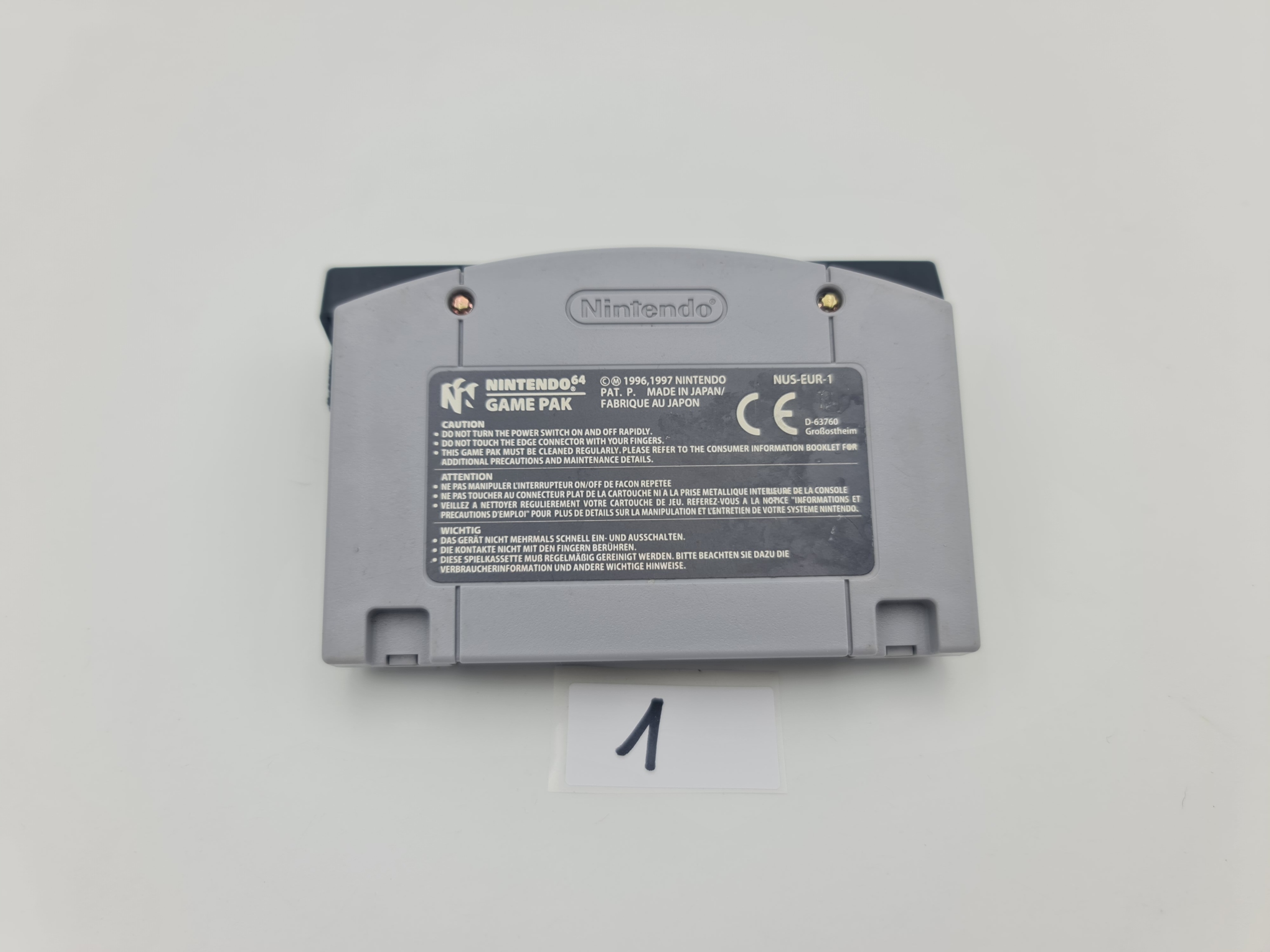 NINTENDO 64 POKEMON SNAP Platforma Nintendo 64
