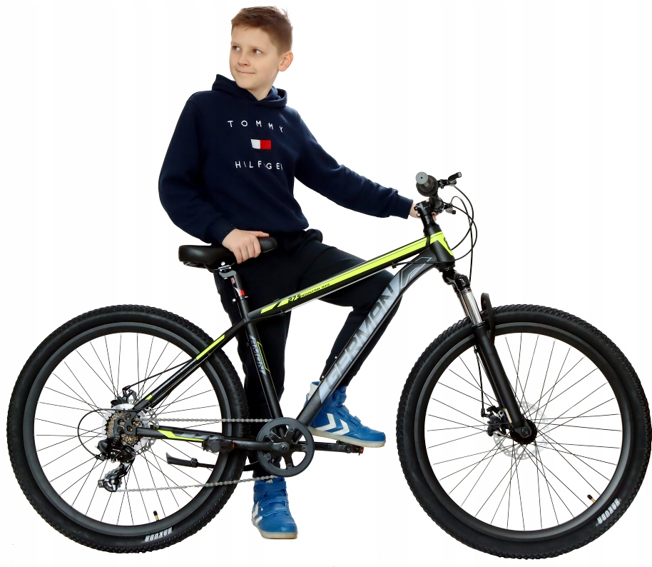 GÓRSKI ROWER MTB 27,5 " CALI KOŁA SHIMANO NA KOMUNIĘ MŁODZIEŻOWY MĘSKI