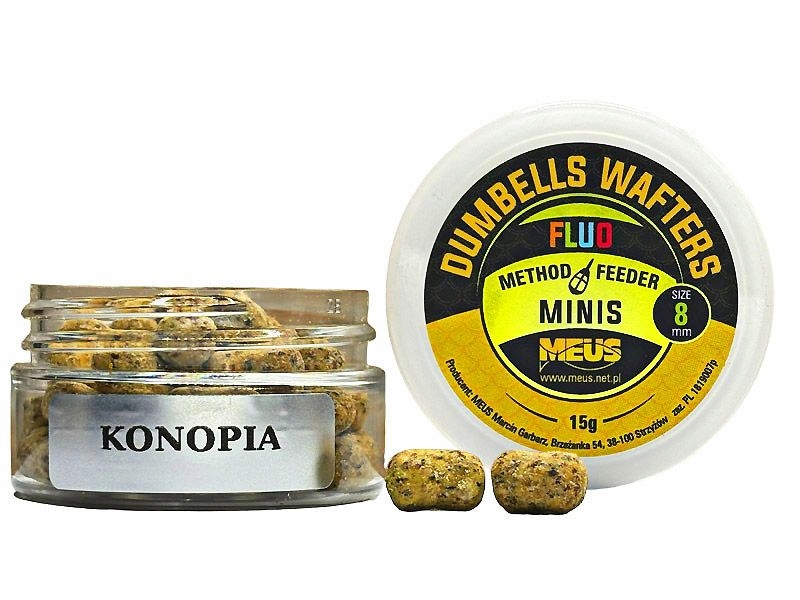 Dumbells fluo wafters 8mm konopia minis