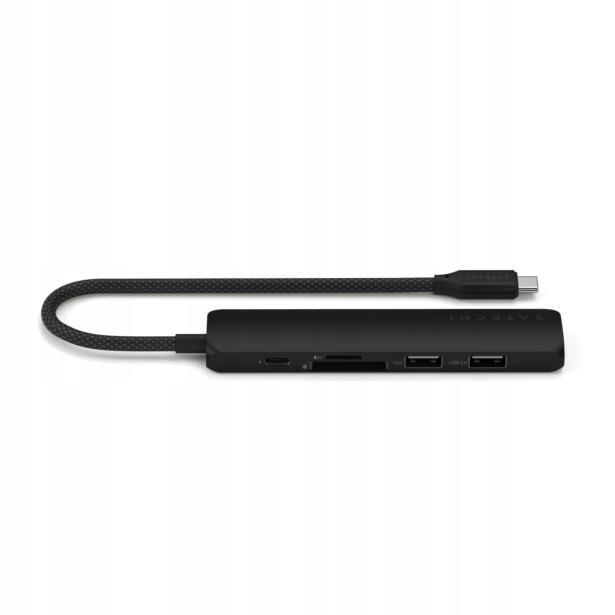 Satechi 6-v-1 Multiportový adaptér Usb-c na Usb-c, 2x Usb-a, 4K Hdmi, micro/SD