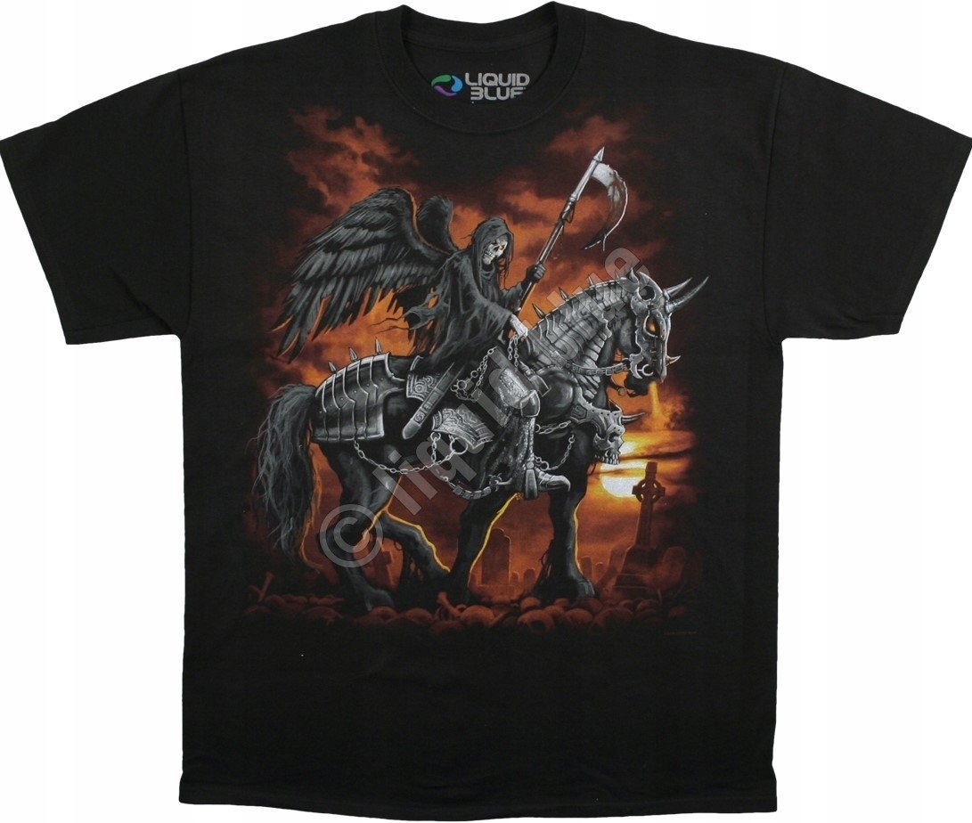 Reaper Horse Liquid Blue XL Tričko