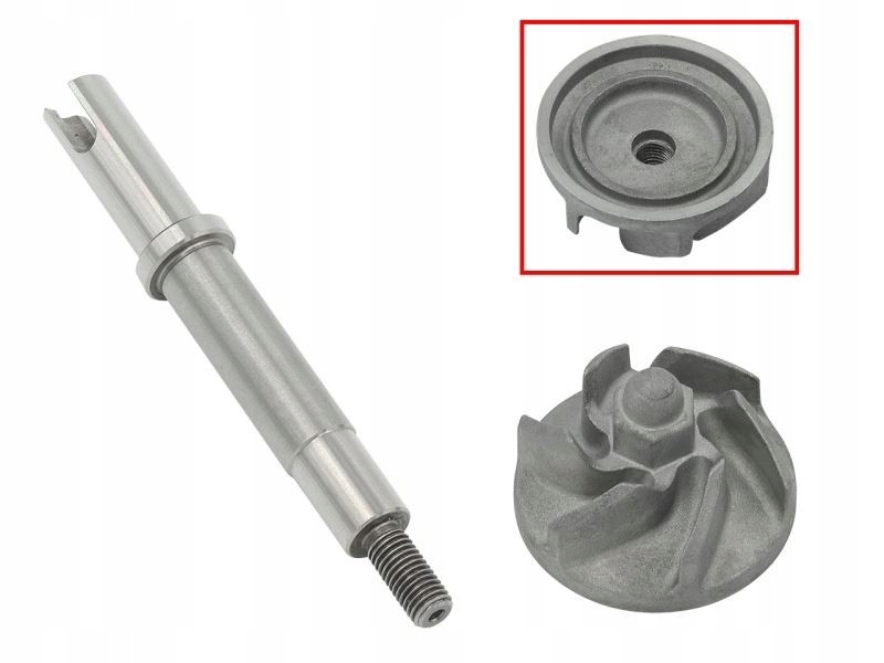 AT-10068A - BRONCO 2022/01 ВАЛ І РОБОЧЕ КОЛЕСО ВОДЯНОГО НАСОСА HONDA TRX