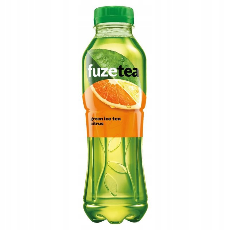 fuzetea Ledový čaj Zelený Čaj a citrusový nápoj 12 x 500 ml