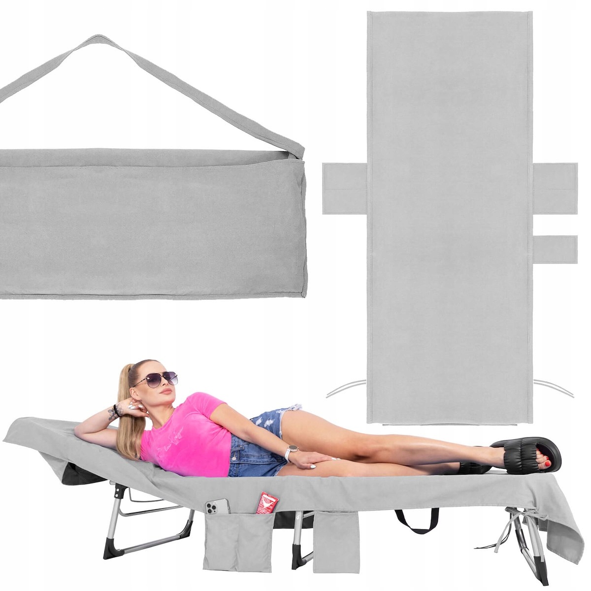 

Duży Ręcznik Plażowy Na Leżak 210x75cm Na Basen