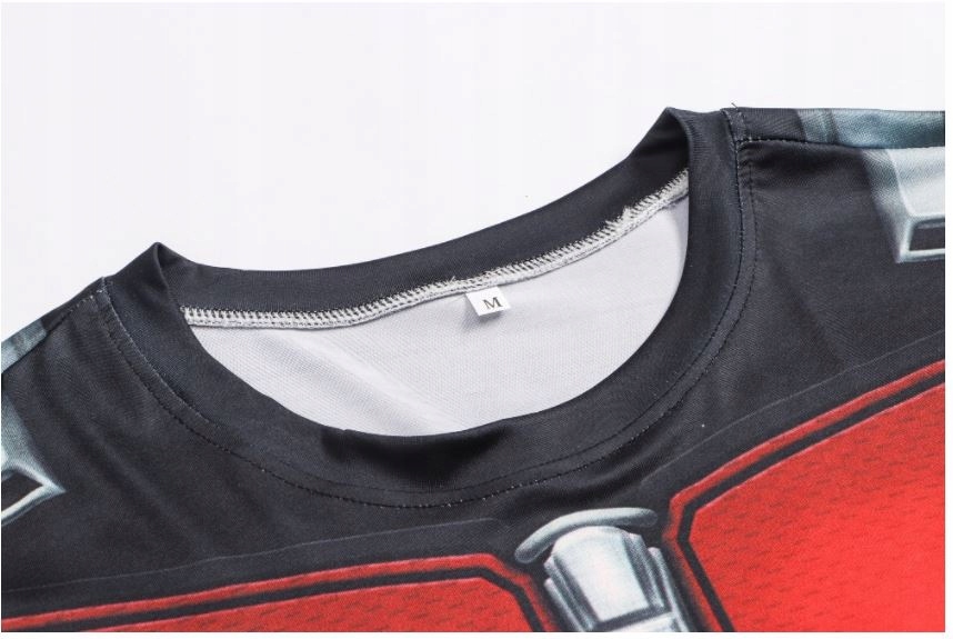 Koszulka termoaktywna do ćwiczeń siłownia Ant-Man Rozmiar XXL