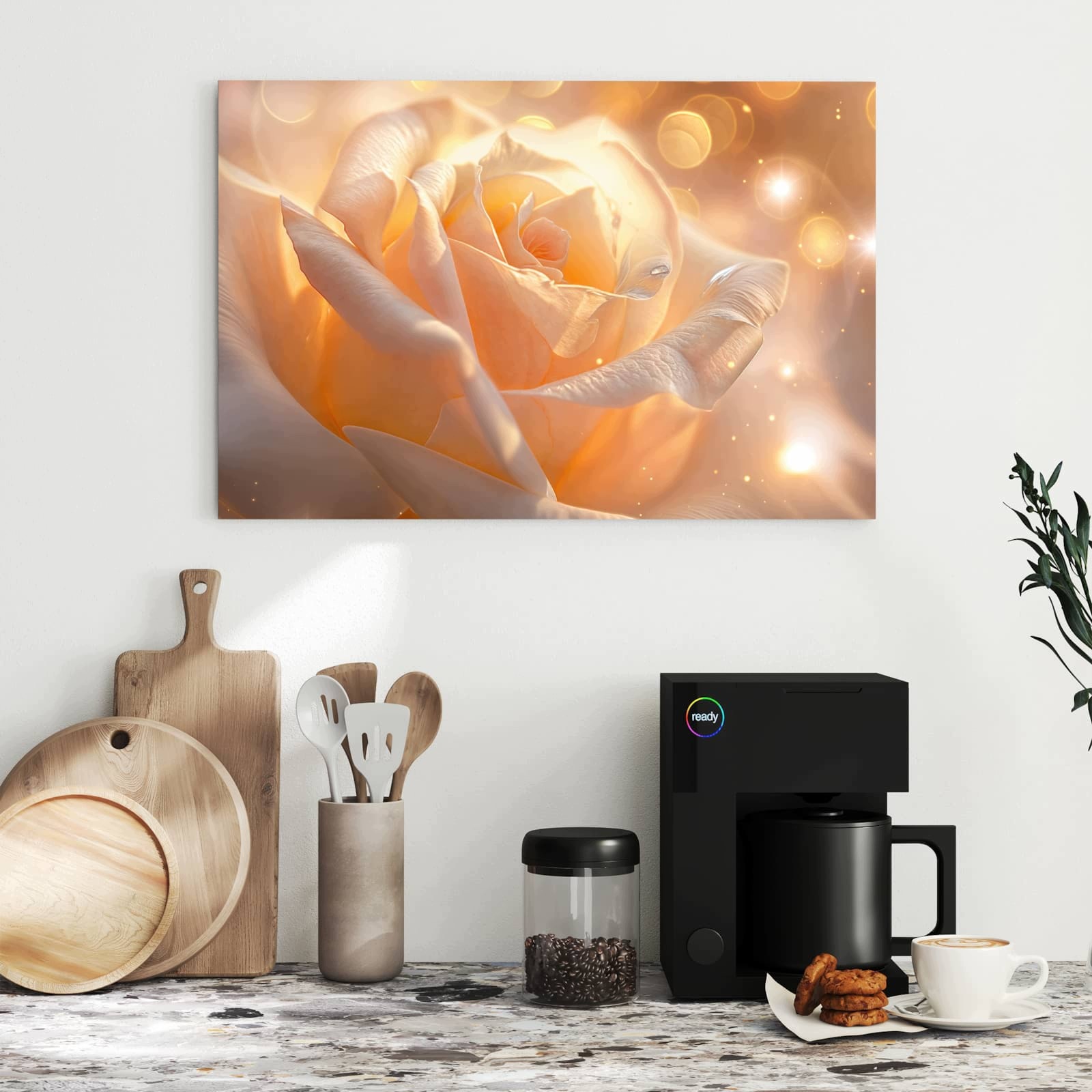 Magnetická tabule Šwiecouce Květina 60 × 40 cm