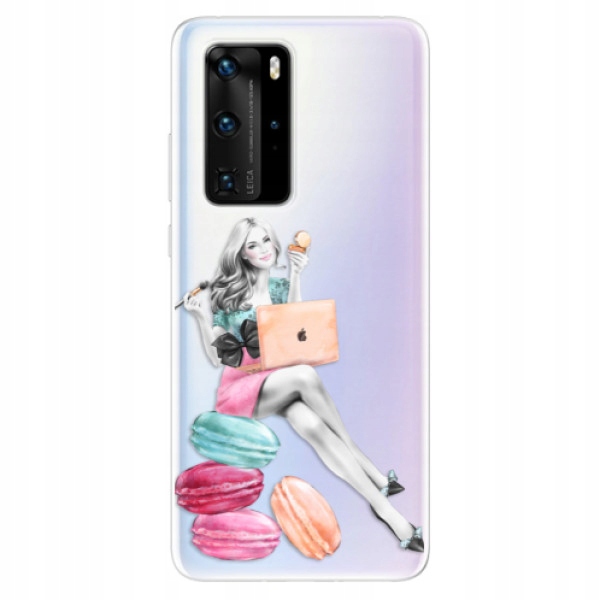 Silikonowe etui iSaprio Girl Boss do Huawei P40 Pro