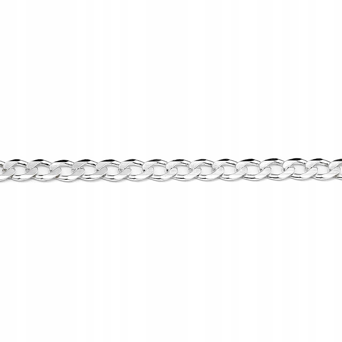 Stříbrný Řetízek Pancr PD1,0 délka 55 cm šířka 3,7 mm ryzosti 925 Valentýn