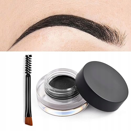 Krém Na Obočí Černá Pomáda S Oboustranným Štětečkem Make-up pro domácnost