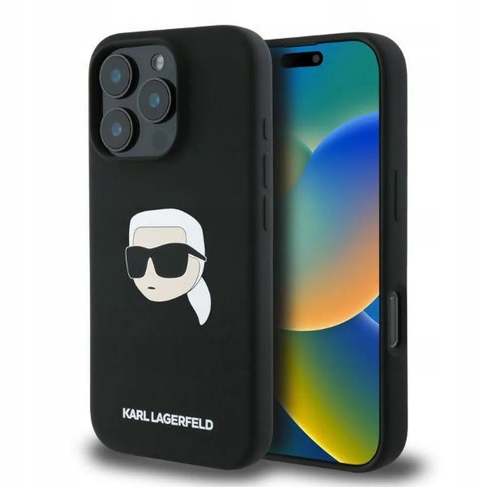 Pouzdro Karl Lagerfeld pro Iphone 16 Pro Max, kompatibilní s MagSafe Klh