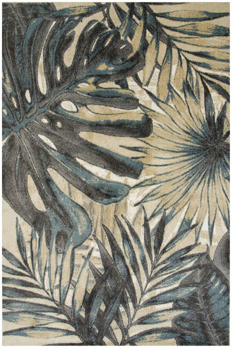 

160x230 cm Dywan W Tropikalne Liście Monstery Palm