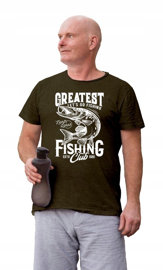 

Koszulka męska Greatest Fishing Club t-shirt XL