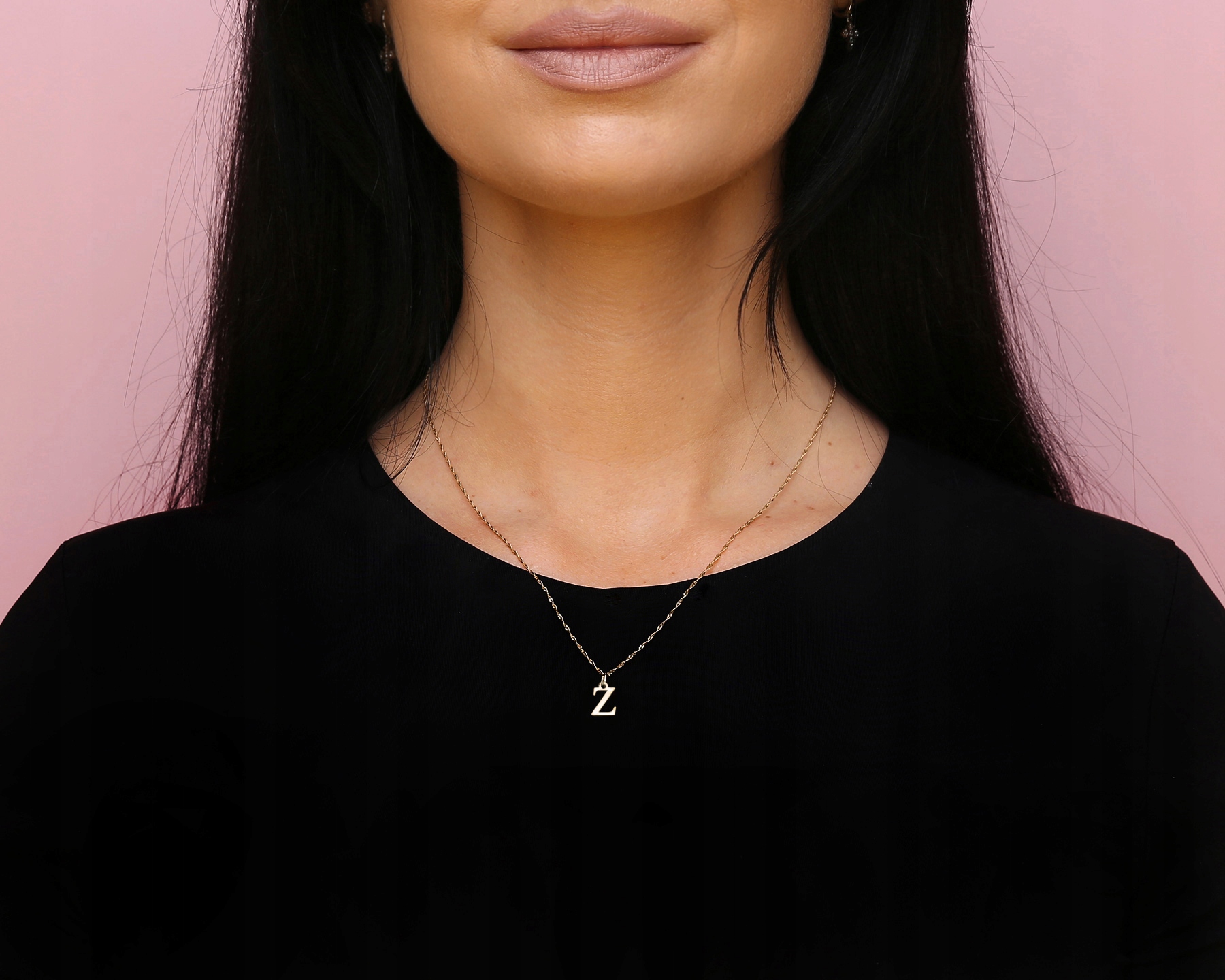 ZŁOTA ZAWIESZKA 585 LITERKA Z Marka Inna marka