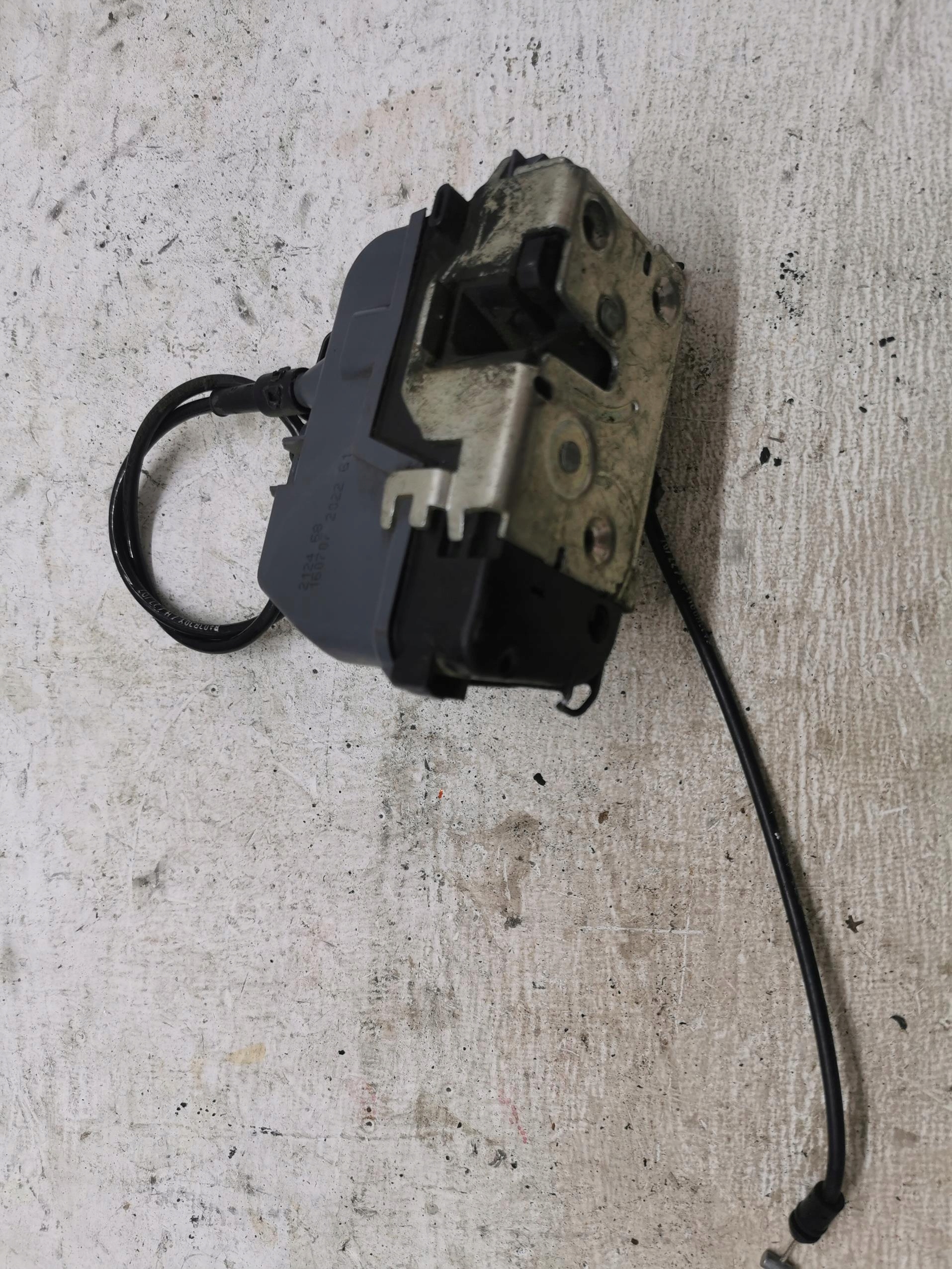 lock door left rear part RENAULT MEGANE II 6PIN