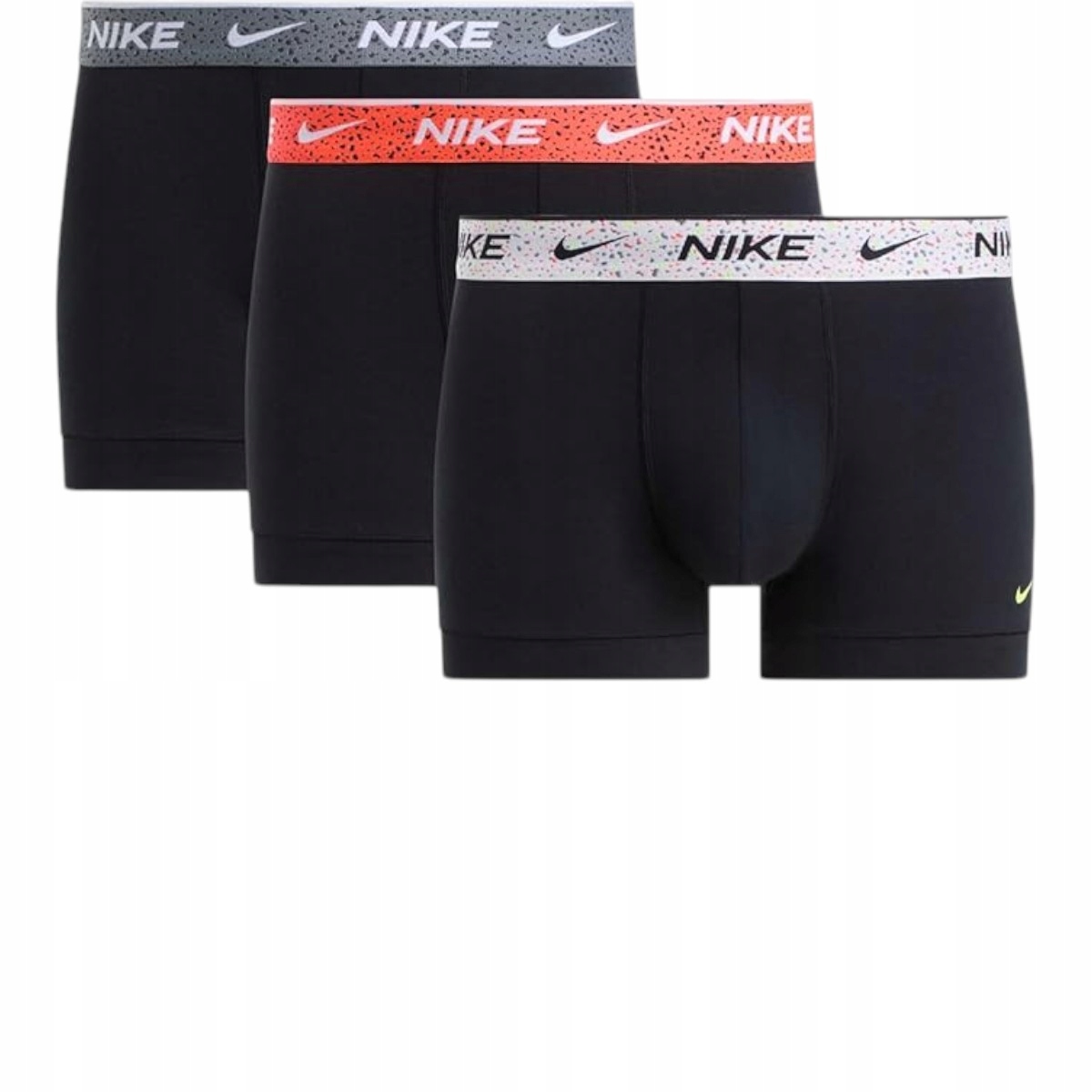 Nike Bokserki Męskie Cotton Stretch Boxer Brief 3P Czarne r.XL