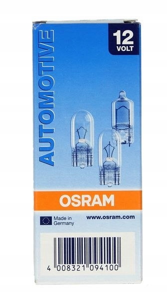Żarówka deski rozdzielczej (Karton 10szt.) W Osram
