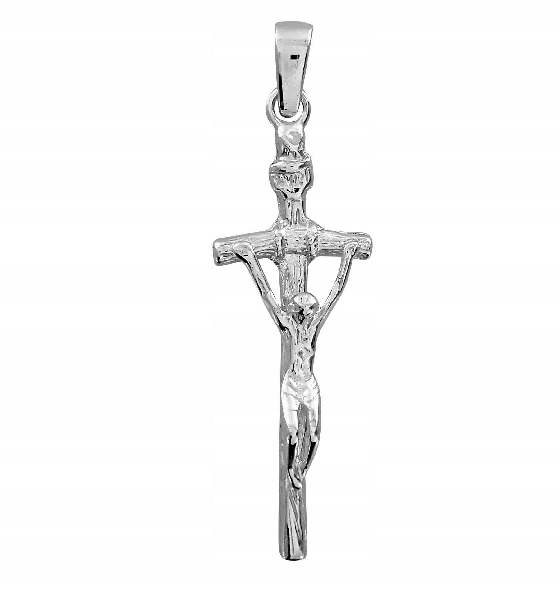 34 Papežský Křížek S Ježíšem Kristem Stříbro 92
