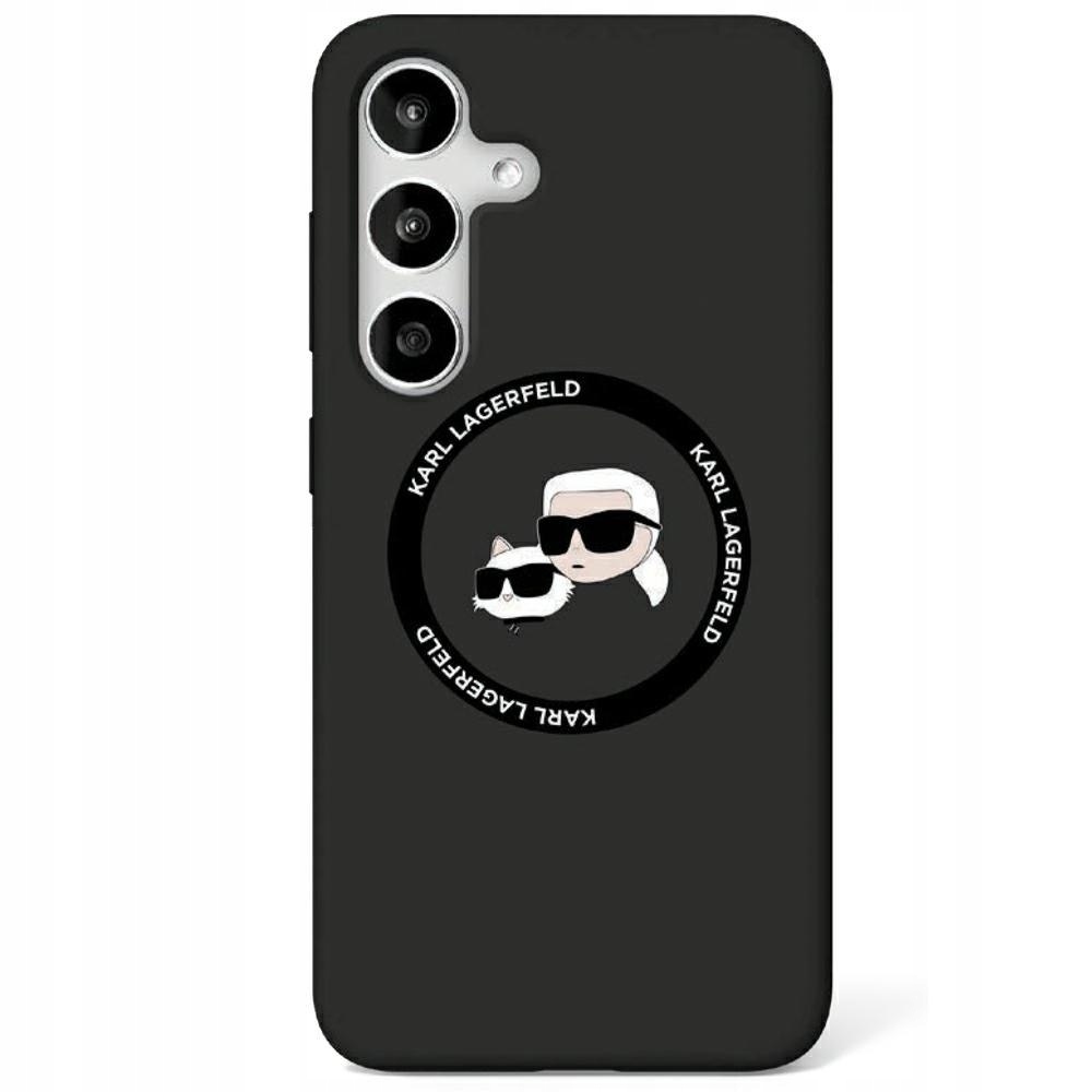 Etui Karl Lagerfeld Silicone Double Heads And Circle MagSafe do Samsung Gal