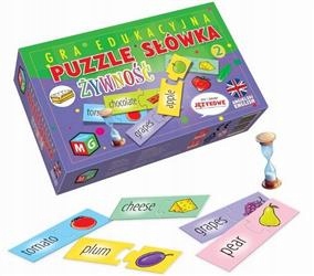 Puzzle słówka Żywność