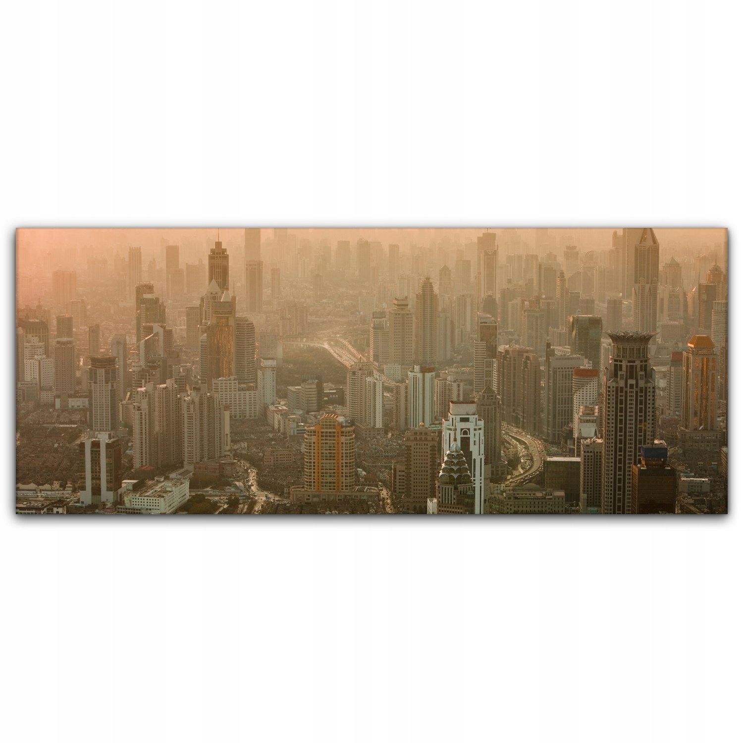 

foto-obraz na płótnie 125x50 Shanghai Miasto Azja