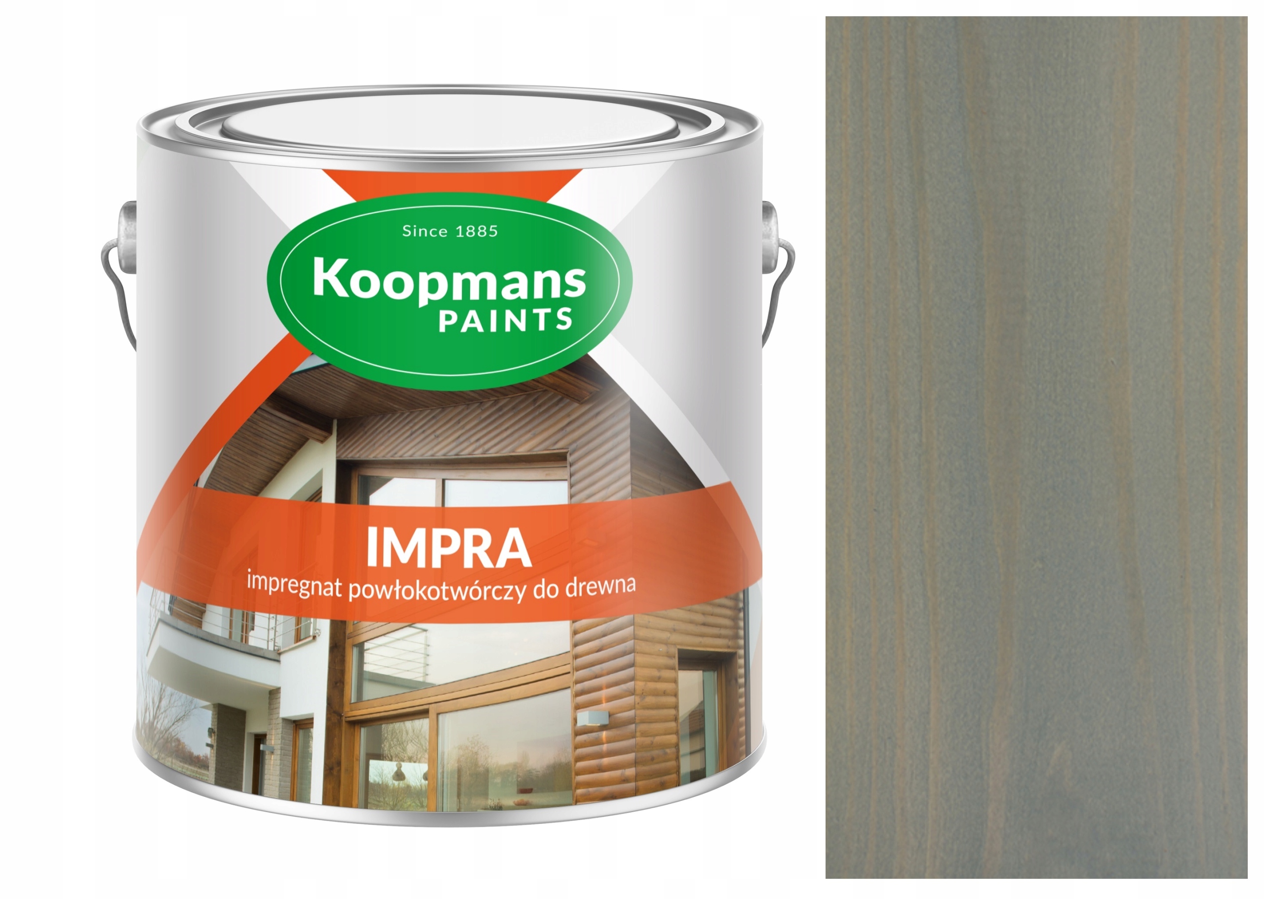 Koopmans Impra 2,5l Impregnat Na Dřevo Grafit Sibiřský 229