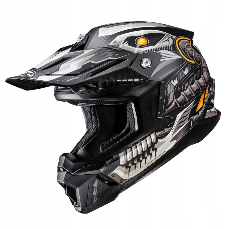 Motocyklová Prilba Hjc C50 Mecha Beast Black Grey M