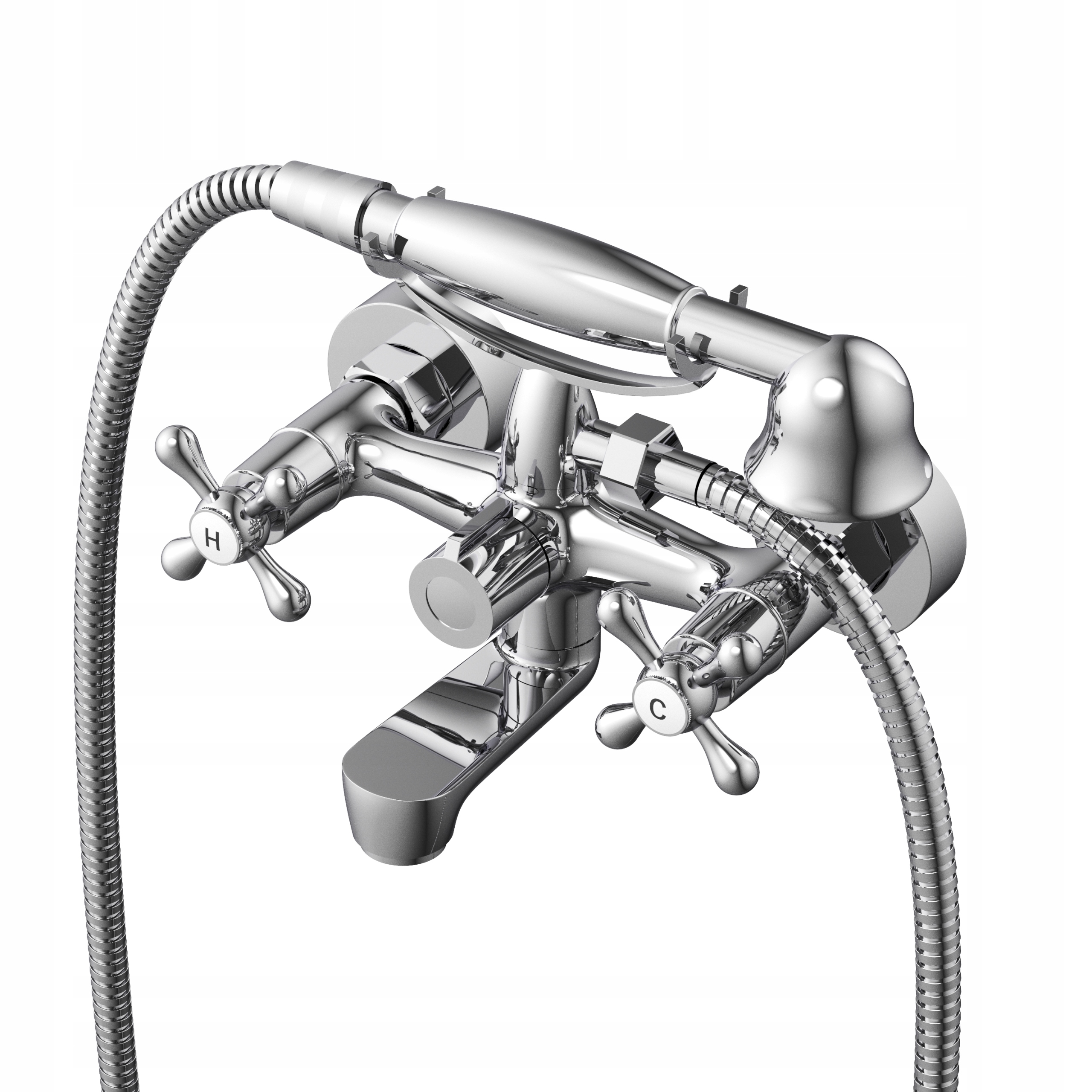 Retro Pohyblivá Vaňová Batéria Sprchová Súprava