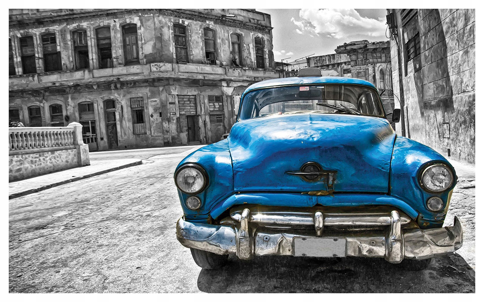 Fototapeta Havana retro auto Kuba vinylová na stenu 416x254 lepidlo