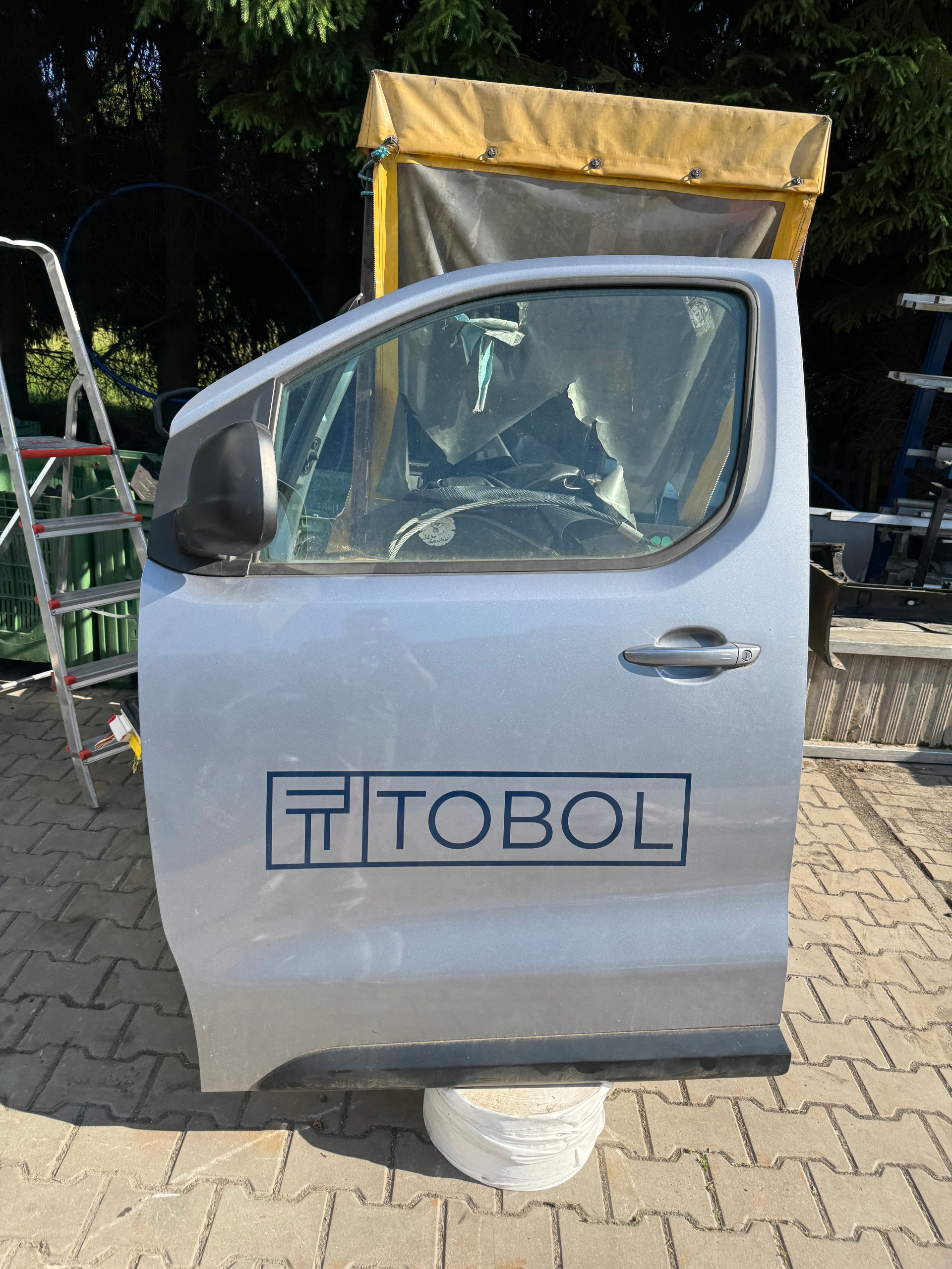 door left front CITROEN JUMPY 3 III VIVARO C 21R original LAKIER KPL LUSTE