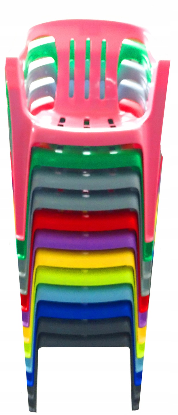 Прочный детский стул 3-6 лет смешать цвета