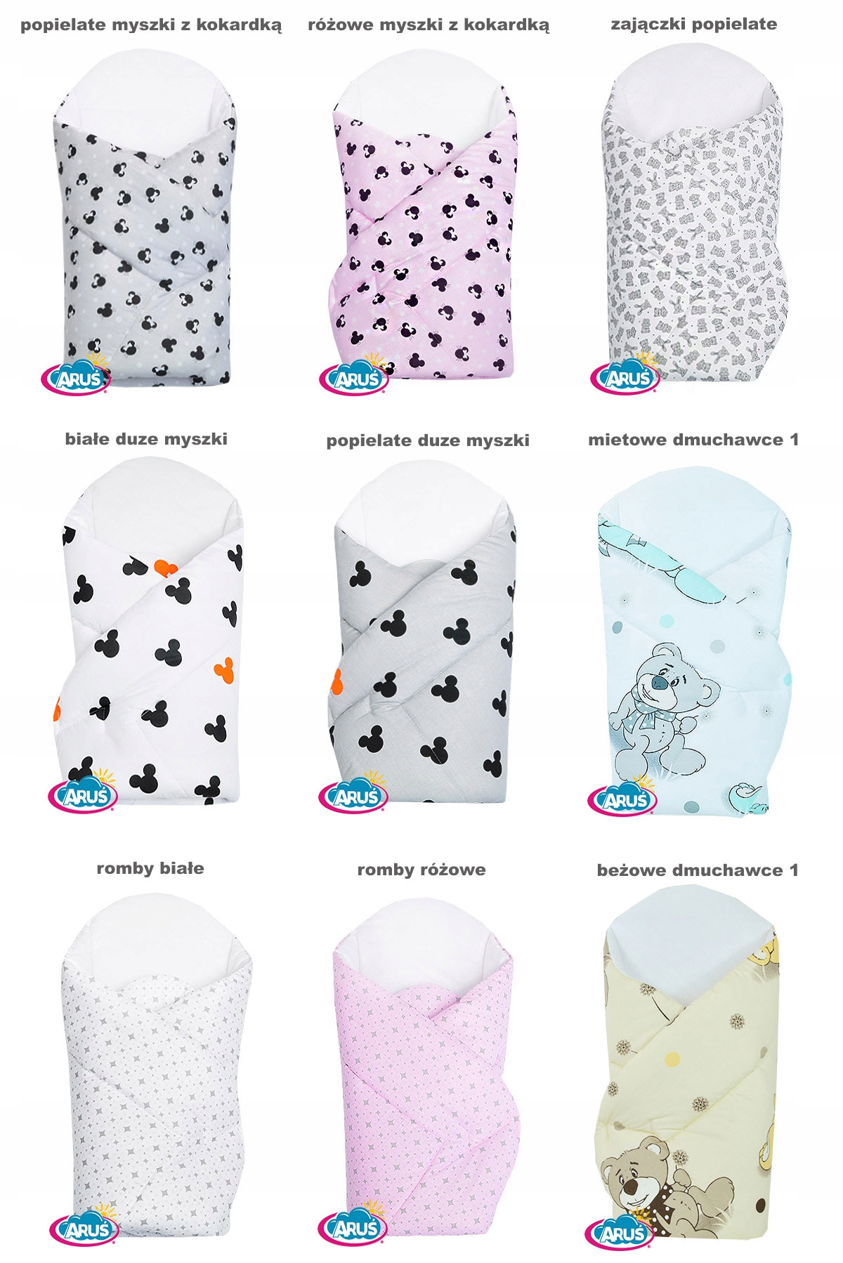 ROŻEK BECIK USZTYWNIONY USZTYWNIANY ZAPINANY Bohater brak