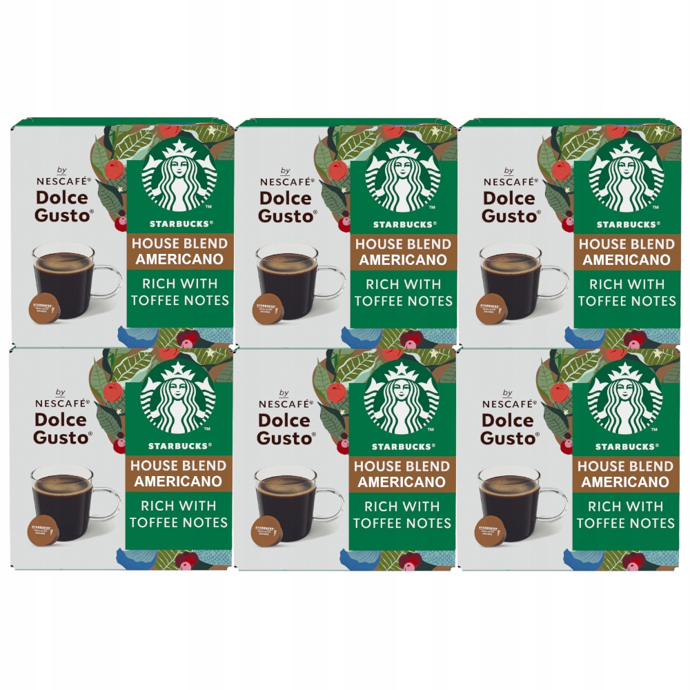 Starbucks Dolce Gusto Americano House Blend 72 szt