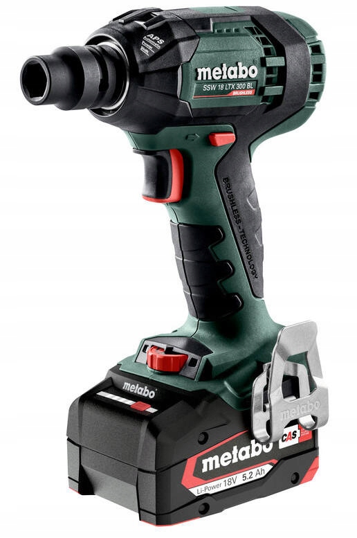 Metabo SSW 18 LTX 300 BL Zakrętak udarowy 480 Nm Prędkość obrotowa 2650 obr./min